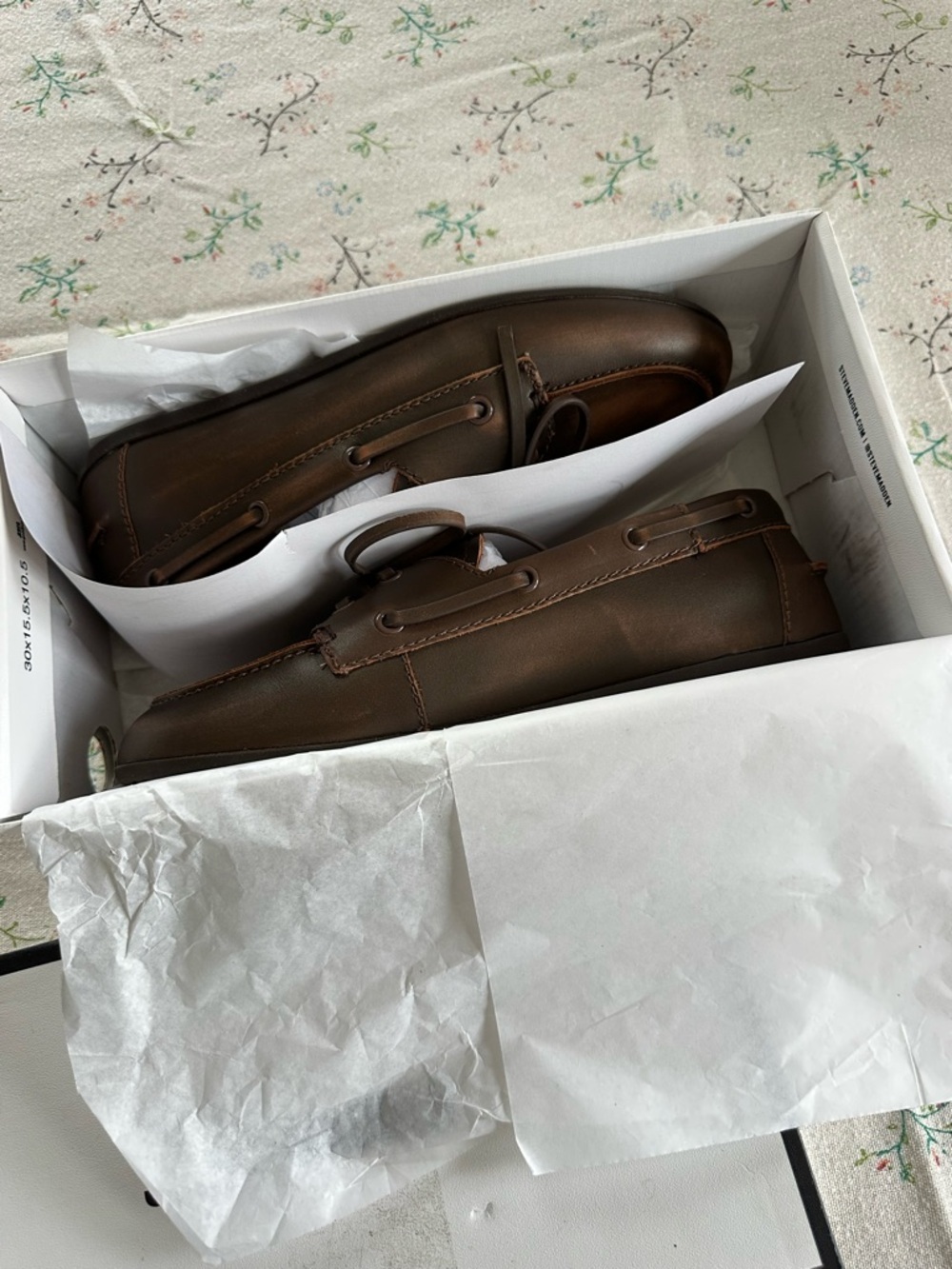 Steve Madden Women’s Dark Brown Leather Boat Loafers - Picture 8 of 8
